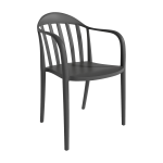 Silla de polipropileno con brazos apilable Ref.Malib 399