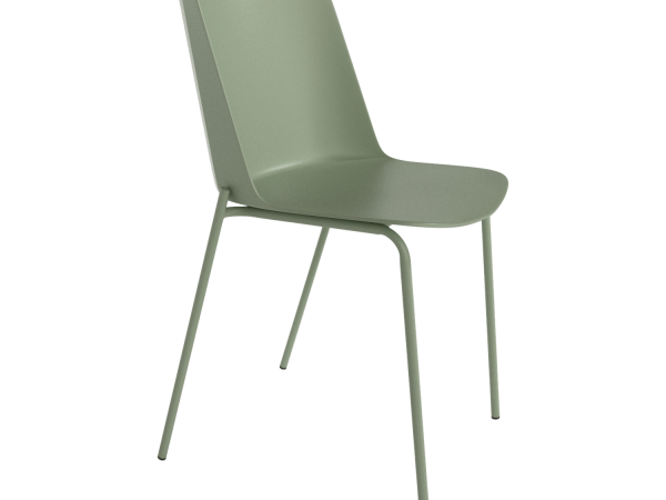 Silla de polipropileno con patas metálicas Ref.Orlan 399
