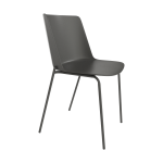 Silla de polipropileno con patas metálicas Ref.Orlan 399