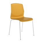 Silla de polipropileno con patas metálicas Ref.Derb 399