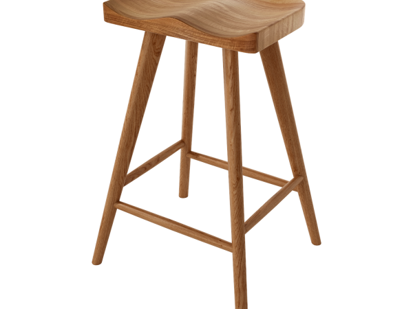 Taburete alto de madera Ref.Jun 399
