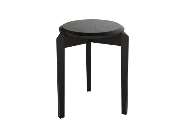 Taburete de madera negra Ref.Ole-B 399
