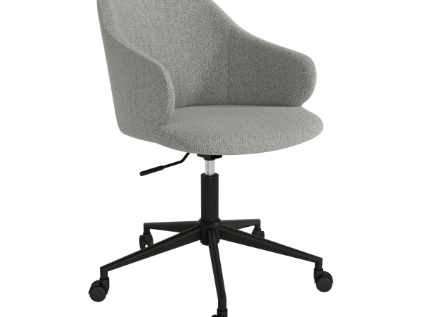Silla giratoria de tela Ref.Glas-D 399