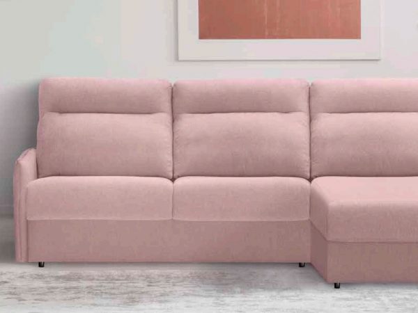 Chaise longue Cama con sistema Italiano con arcón Ref.Bas-B 3114