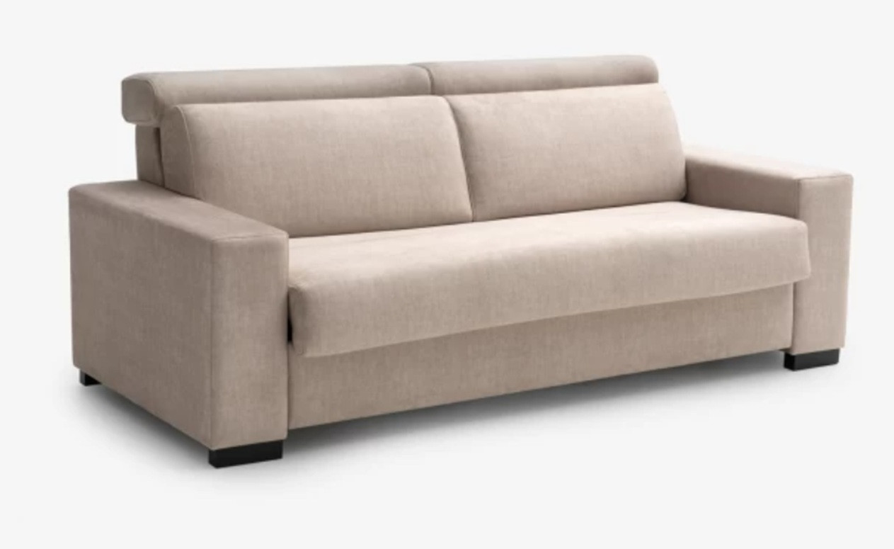Sofá Cama con sistema apertura Italiano y cabezales reclinables Ref.Kasi 3114 Sofá Cama con sistema apertura Italiano y cabezales reclinables Ref.Kasi 3114