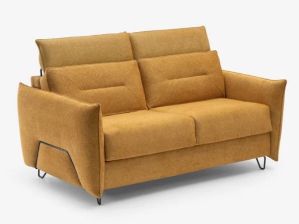 Sofá Cama estrecho con patas con sistema apertura Italiano Ref.Ala 3114