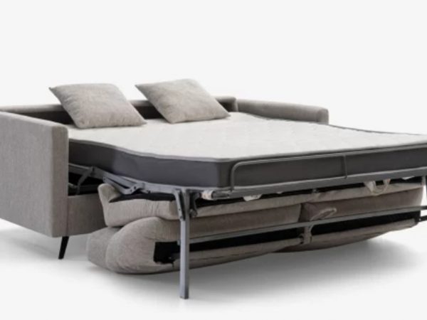 Sofá Cama estrecho con patas con sistema apertura Italiano Ref.Bade-A 3114