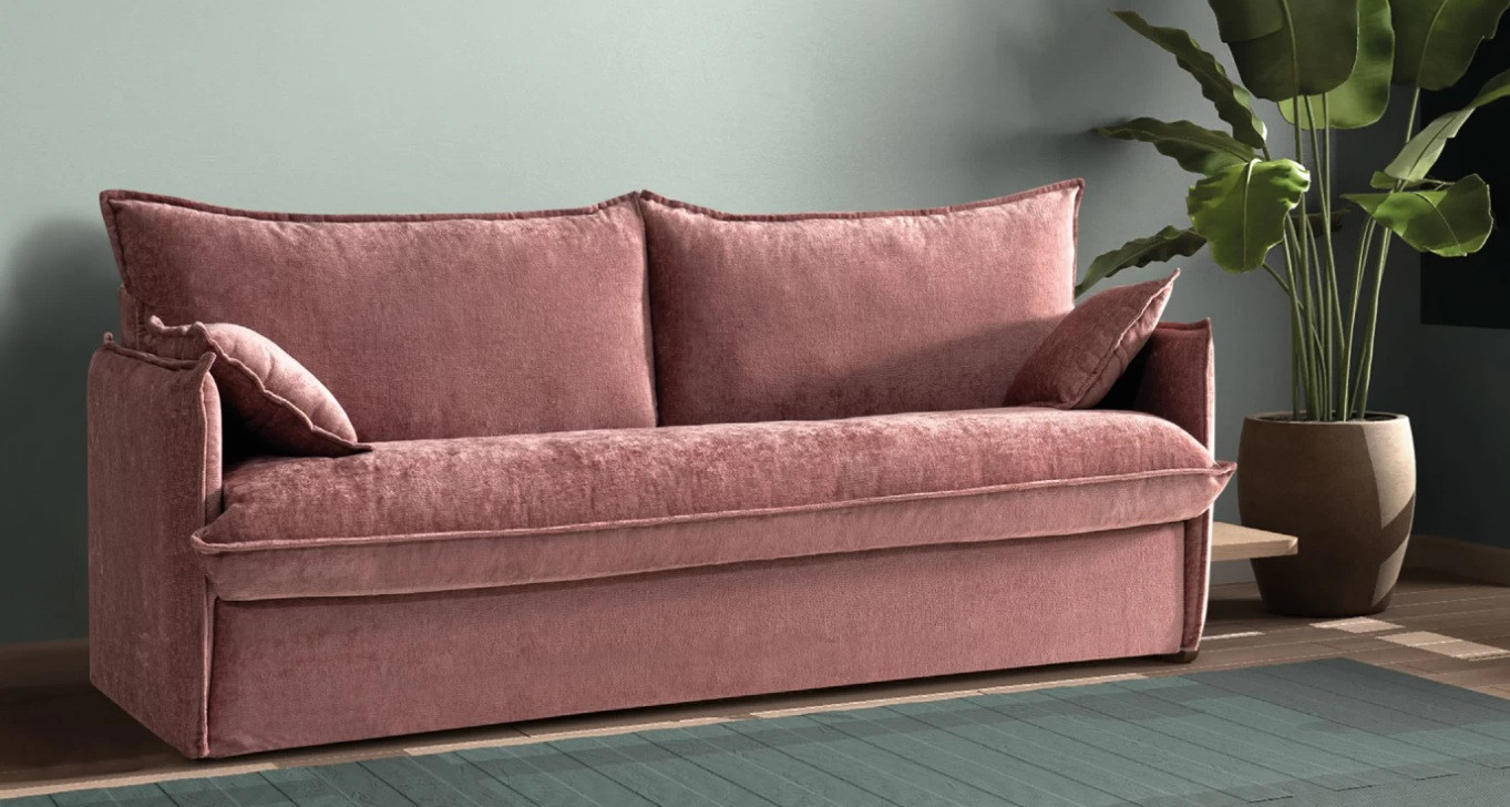 Sofá Cama estrecho con sistema apertura Italiano y colchón de 18 cm Ref.Sof 3114 Sofá Cama estrecho con sistema apertura Italiano y colchón de 18 cm Ref.Sof 3114