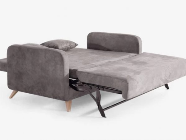 Sofá Cama estrecho con patas con sistema de apertura tipo Nido Ref.Bon 3114