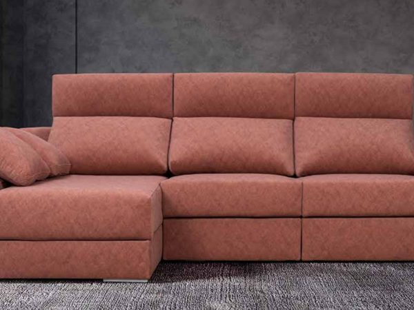 Chaise longue deslizante con brazo y asientos Deslizantes por carro de muelles REF.Lar 3213