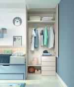 Dormitorio juvenil con Cama Compacto REF.54 1010F - Imagen 2