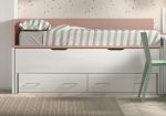Cama con cajones Compacto de 90x190 REF.019 1010F