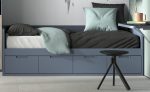 Cama nido de 90x190 con cajones REF.101 1010F