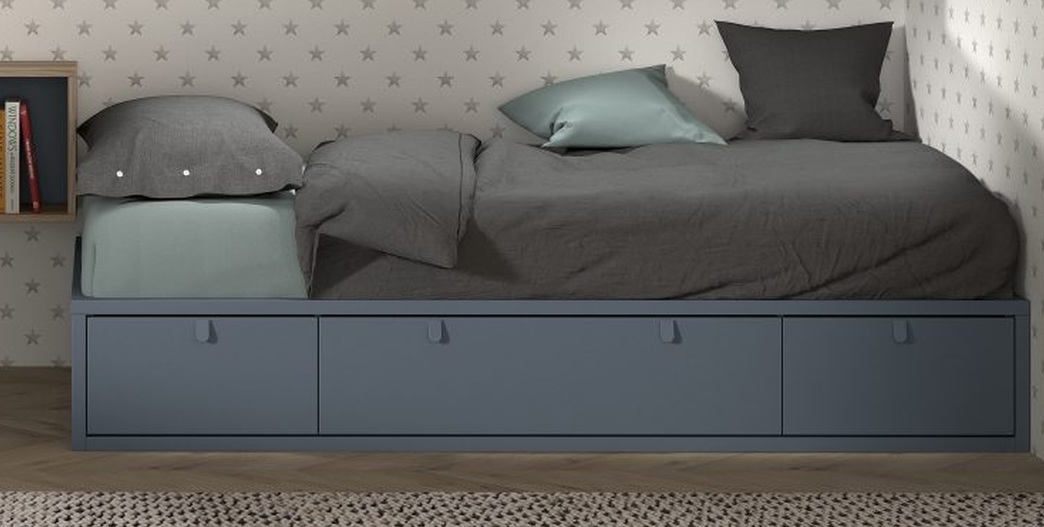 cama nido 108 Cama nido de 90x190 con cajones REF.108 1010F - Imagen 1