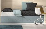 Cama nido de 90x190 con cajones REF.110 1010F