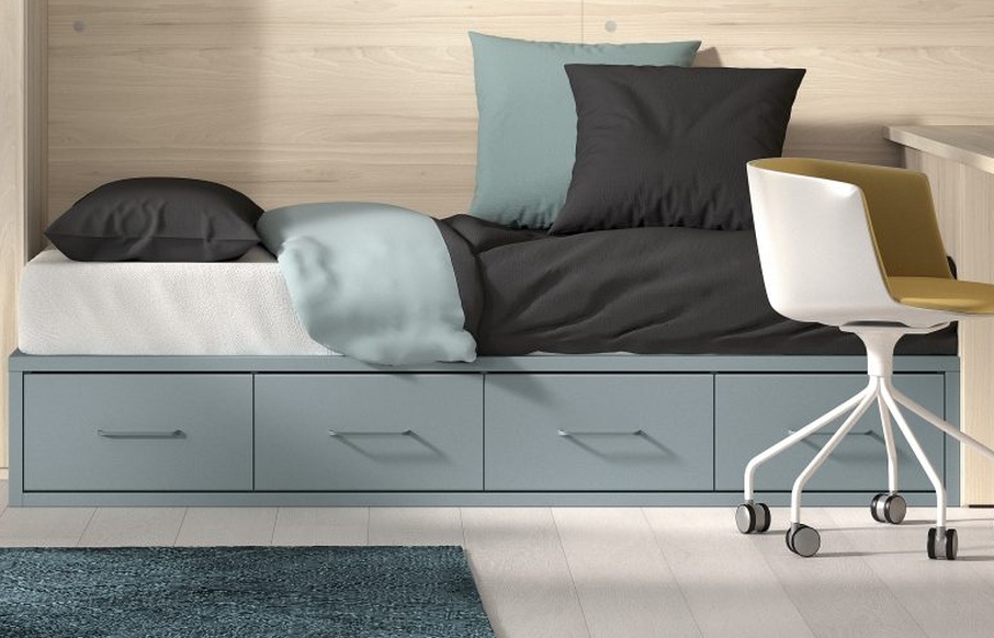 cama nido 110 Cama nido de 90x190 con cajones REF.110 1010F - Imagen 1
